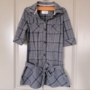 Plaid blouse